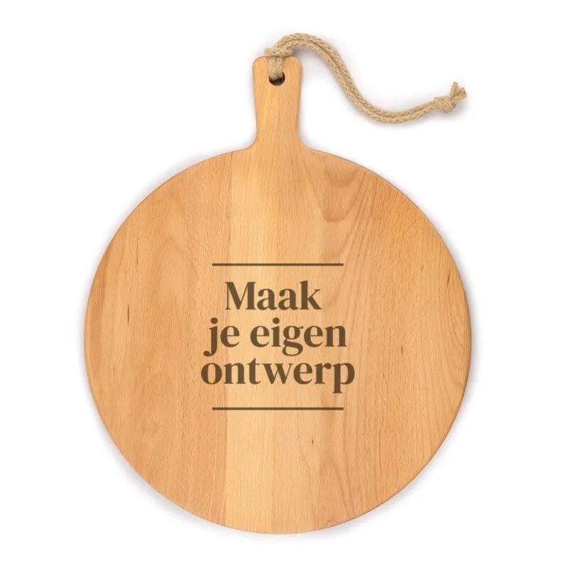 pizzaplank graveren bij Mister Mojo houten plank