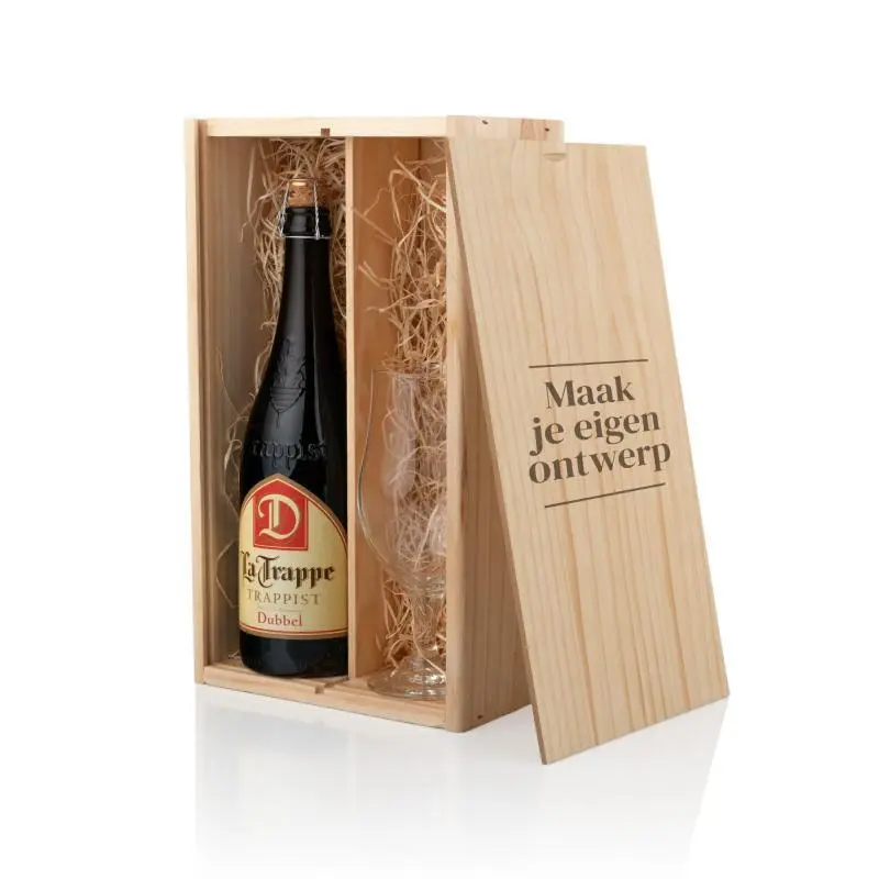 Bierpakket met glas | Gepersonaliseerd bierpakket