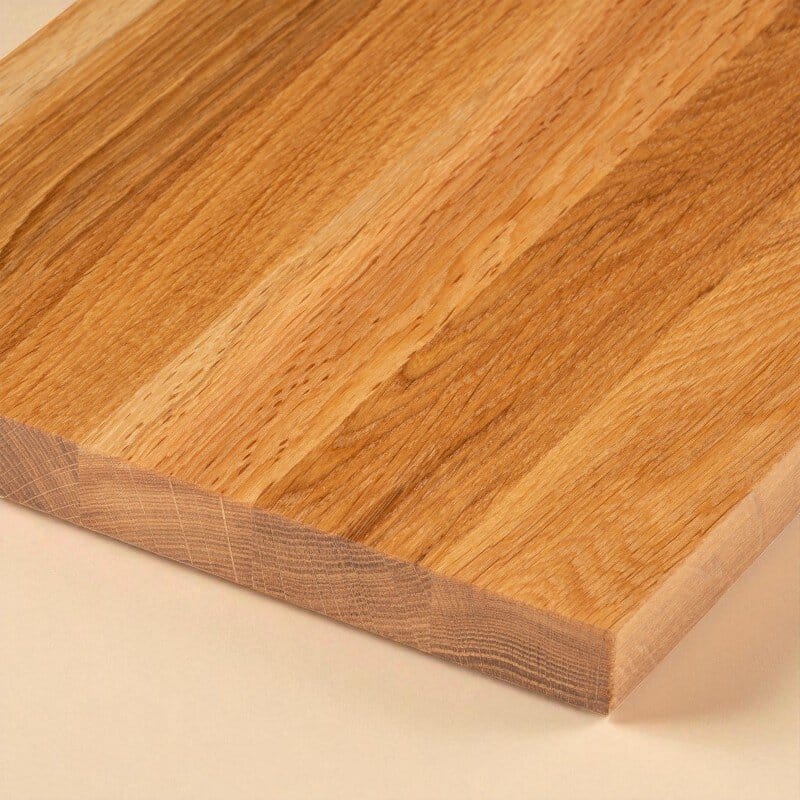 Snijplank Eiken 40 x 25 cm Snijplank eikenhout close up