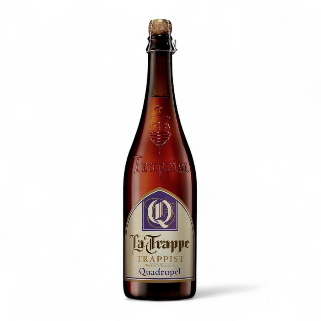 Fles La Trappe Quadrupel trappistenbier van 75 cl