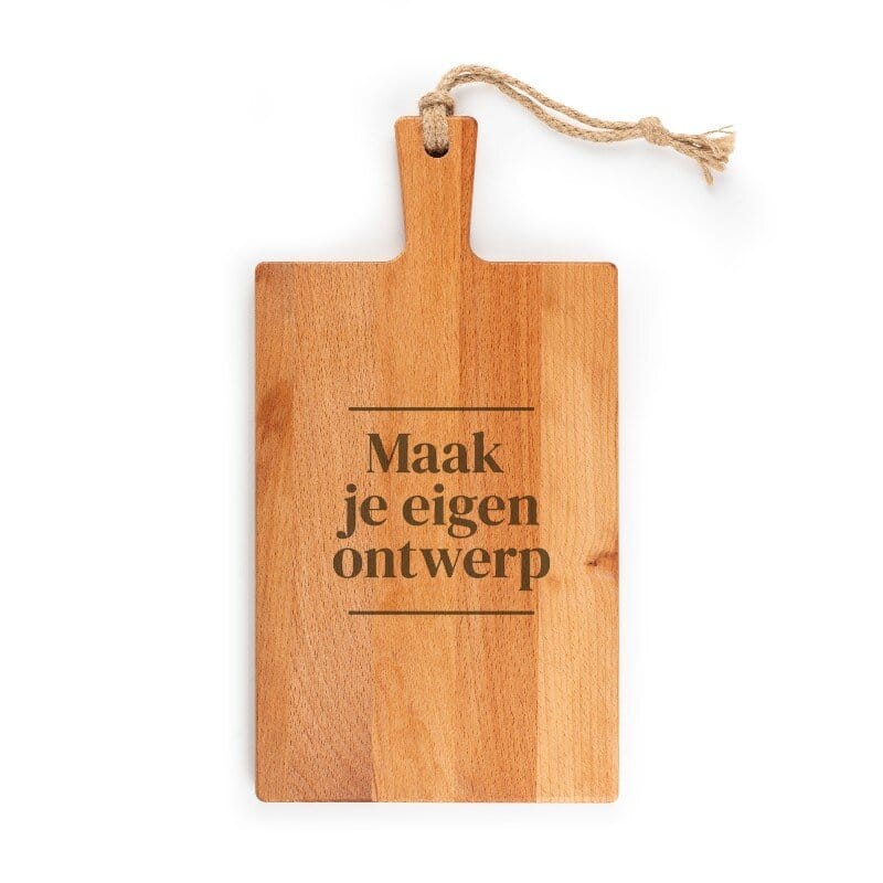 plank graveren met logo of eigen ontwerp