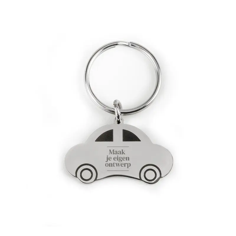 Auto sleutelhanger personaliseren