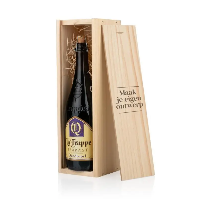 Bierkist graveren | gepersonaliseerd bier cadeau
