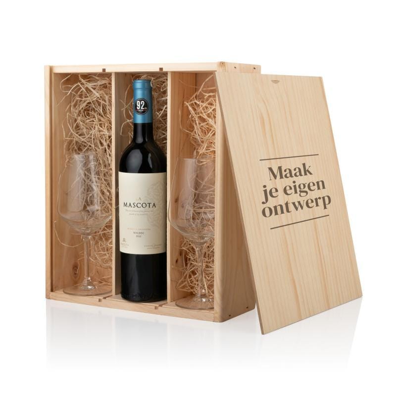 Wijnpakket rood | Exclusief wijnpakket voor kerst of andere gelegenheid